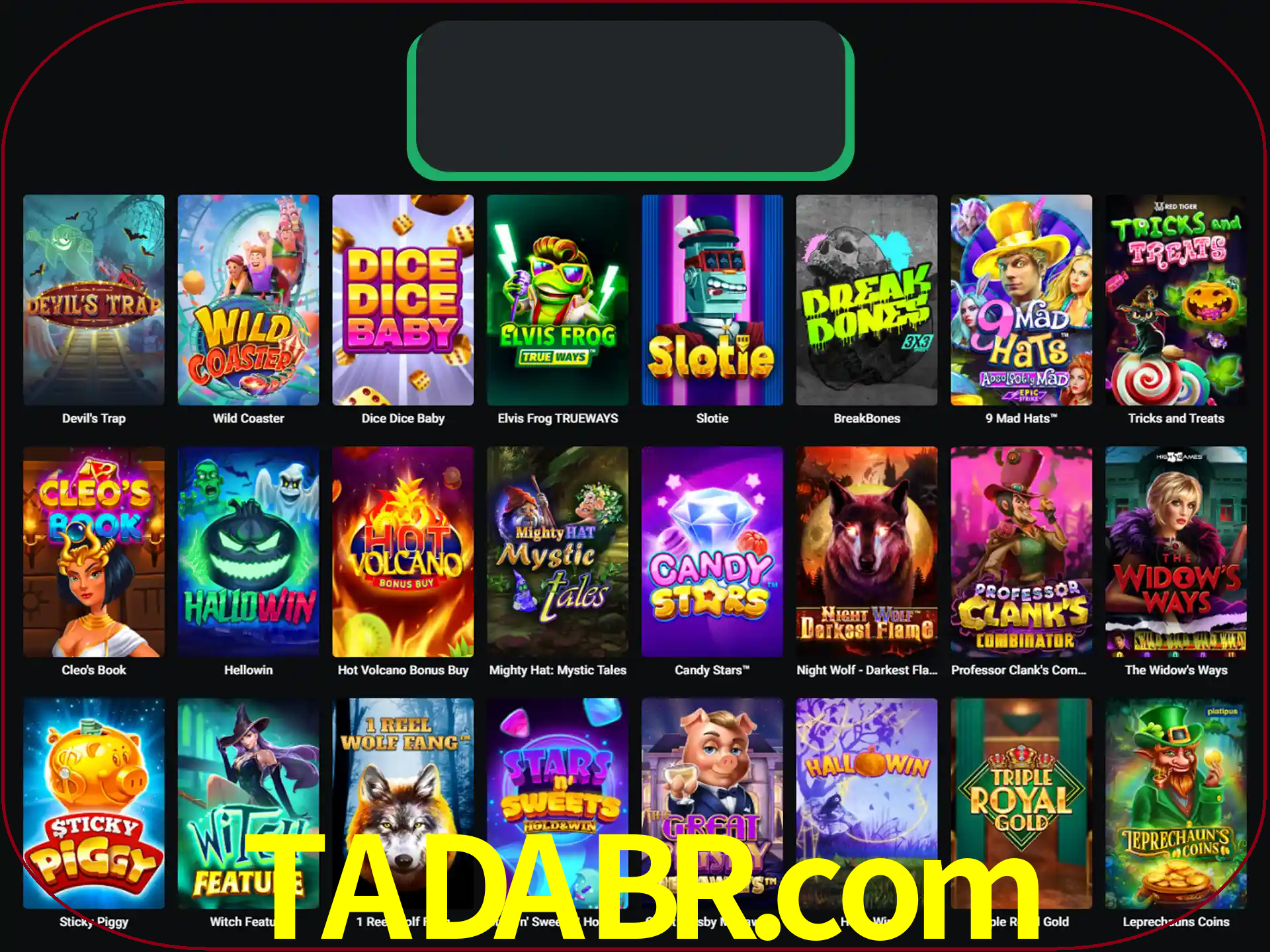Procure por seus amados jogos de slot.