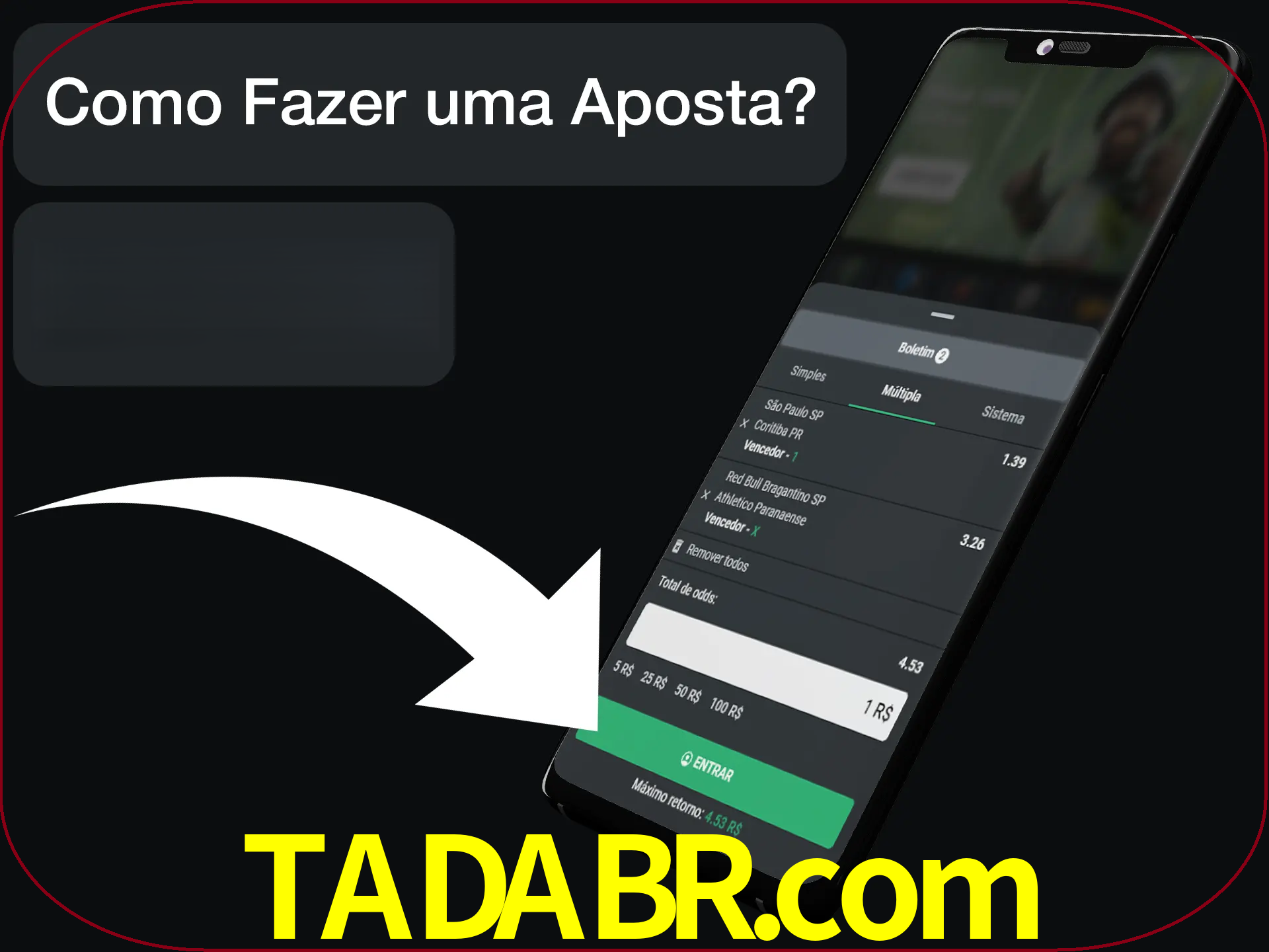 Preencha sua aposta e aguarde o resultado.